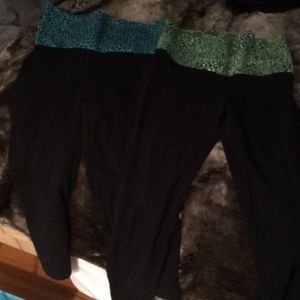 Victoria secret pink pants and crops